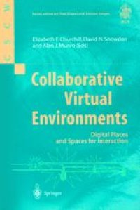 cover of the book Collaborative Virtual Environments: Digital Places and Spaces for Interaction