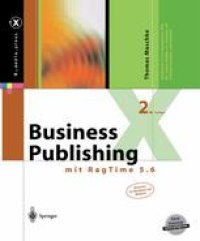 cover of the book Business Publishing: mit RagTime 5.6