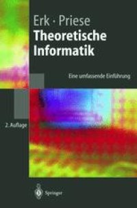 cover of the book Theoretische Informatik: Eine umfassende Einführung