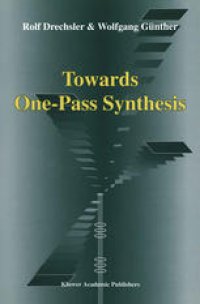 cover of the book Towards One-Pass Synthesis