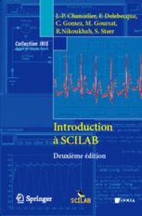 cover of the book Introduction à Scilab