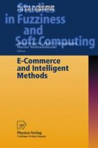 cover of the book E-Commerce and Intelligent Methods