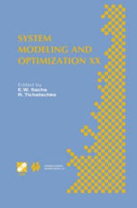 cover of the book System Modeling and Optimization XX: IFIP TC7 20th Conference on System Modeling and Optimization July 23–27, 2001, Trier, Germany