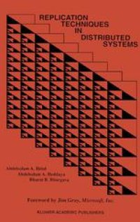 cover of the book Replication Techniques in Distributed Systems