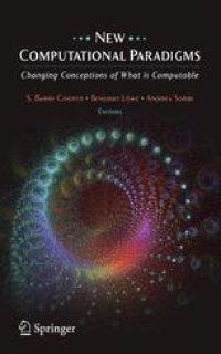 cover of the book New Computational Paradigms: Changing Conceptions of What is Computable