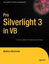 cover of the book Pro Silverlight 3 in VB