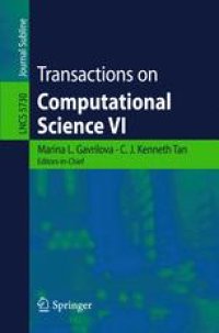 cover of the book Transactions on Computational Science VI