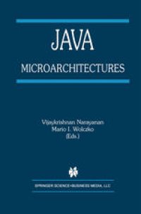 cover of the book Java Microarchitectures