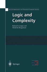 cover of the book Logic and Complexity