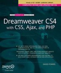 cover of the book The Essential Guide to Dreamweaver CS4 with CSS, Ajax, and PHP