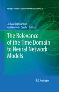 cover of the book The Relevance of the Time Domain to Neural Network Models