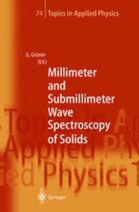 cover of the book Millimeter and Submillimeter Wave Spectroscopy of Solids