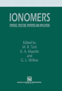 cover of the book Ionomers: Synthesis, structure, properties and applications