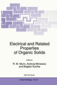 cover of the book Electrical and Related Properties of Organic Solids