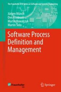cover of the book Software Process Definition and Management