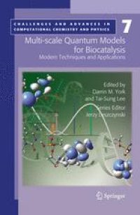 cover of the book Multi-scale Quantum Models for Biocatalysis: Modern Techniques and Applications