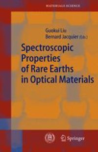 cover of the book Spectroscopic Properties of Rare Earths in Optical Materials