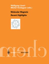 cover of the book Molecular Magnets Recent Highlights