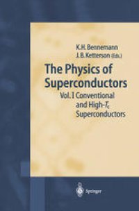 cover of the book The Physics of Superconductors: Vol. I. Conventional and High-T c Superconductors