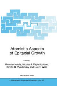 cover of the book Atomistic Aspects of Epitaxial Growth