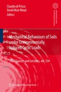 cover of the book Mechanical Behaviour of Soils Under Environmentally Induced Cyclic Loads