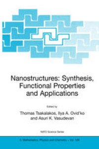 cover of the book Nanostructures: Synthesis, Functional Properties and Applications