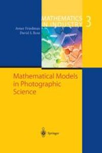 cover of the book Mathematical Models in Photographic Science