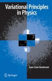 cover of the book Variational Principles in Physics