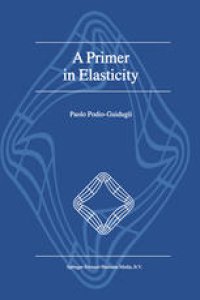 cover of the book A Primer in Elasticity