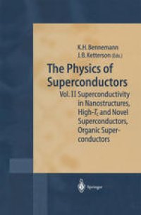 cover of the book The Physics of Superconductors: Vol. II. Superconductivity in Nanostructures, High-T c and Novel Superconductors, Organic Superconductors