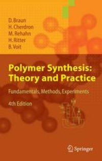 cover of the book Polymer Synthesis: Theory and Practice: Fundamentals, Methods, Experiments