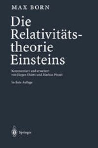 cover of the book Die Relativitätstheorie Einsteins: Kommentiert und erweitert von Jürgen Ehlers und Markus Pössel