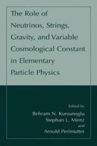 cover of the book The Role of Neutrinos, Strings, Gravity, and Variable Cosmological Constant in Elementary Particle Physics