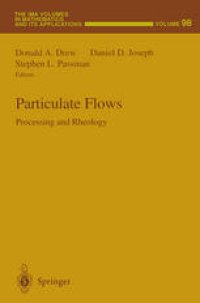 cover of the book Particulate Flows: Processing and Rheology