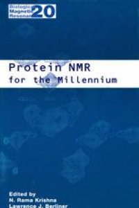 cover of the book Protein NMR for the Millennium