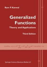 cover of the book Generalized Functions: Theory and Applications