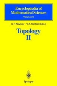 cover of the book Topology II: Homotopy and Homology. Classical Manifolds