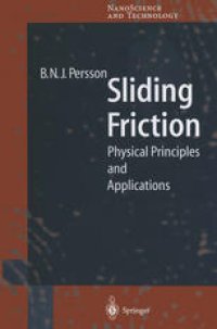 cover of the book Sliding Friction: Physical Principles and Applications