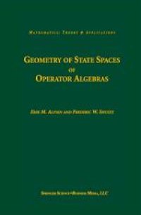 cover of the book Geometry of State Spaces of Operator Algebras