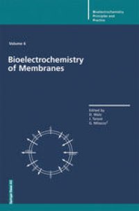 cover of the book Bioelectrochemistry of Membranes