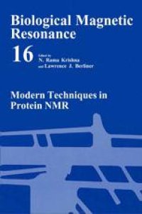 cover of the book Modern Techniques in Protein NMR