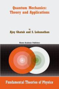 cover of the book Quantum Mechanics: Theory and Applications