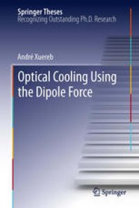 cover of the book Optical Cooling Using the Dipole Force