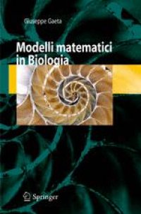 cover of the book Modelli Matematici in Biologia