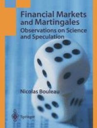 cover of the book Financial Markets and Martingales: Observations on Science and Speculation