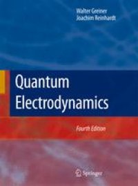 cover of the book Quantum Electrodynamics