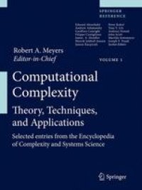 cover of the book Computational Complexity: Theory, Techniques, and Applications