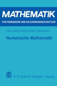 cover of the book Numerische Mathematik: Das Grundwissen für jedermann