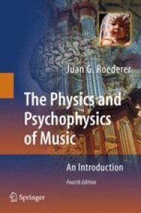 cover of the book The Physics and Psychophysics of Music: An Introduction