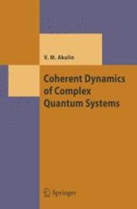 cover of the book Coherent Dynamics of Complex Quantum Systems